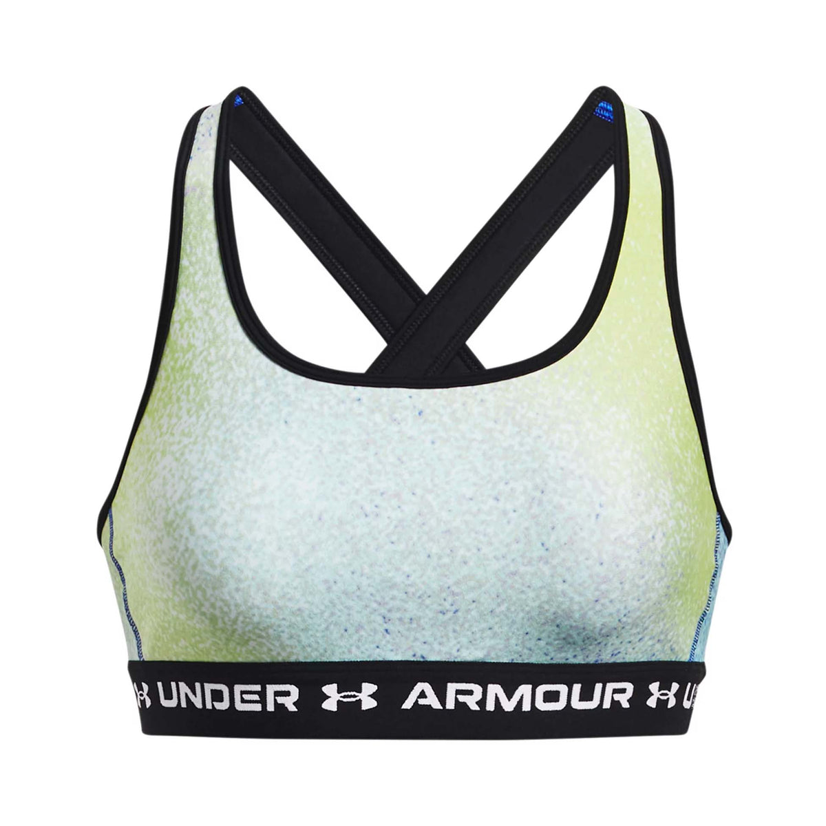 Under Armour Crossback Mid Printed Womens Sports Bra